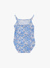 Trotters Swim Swimsuit Little Frill Swimsuit in Blue Betsy
