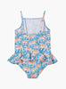Trotters Swim Swimsuit Peplum Swimsuit in Tiger