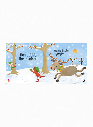 Usborne Book Don't Tickle The Reindeer Board Book