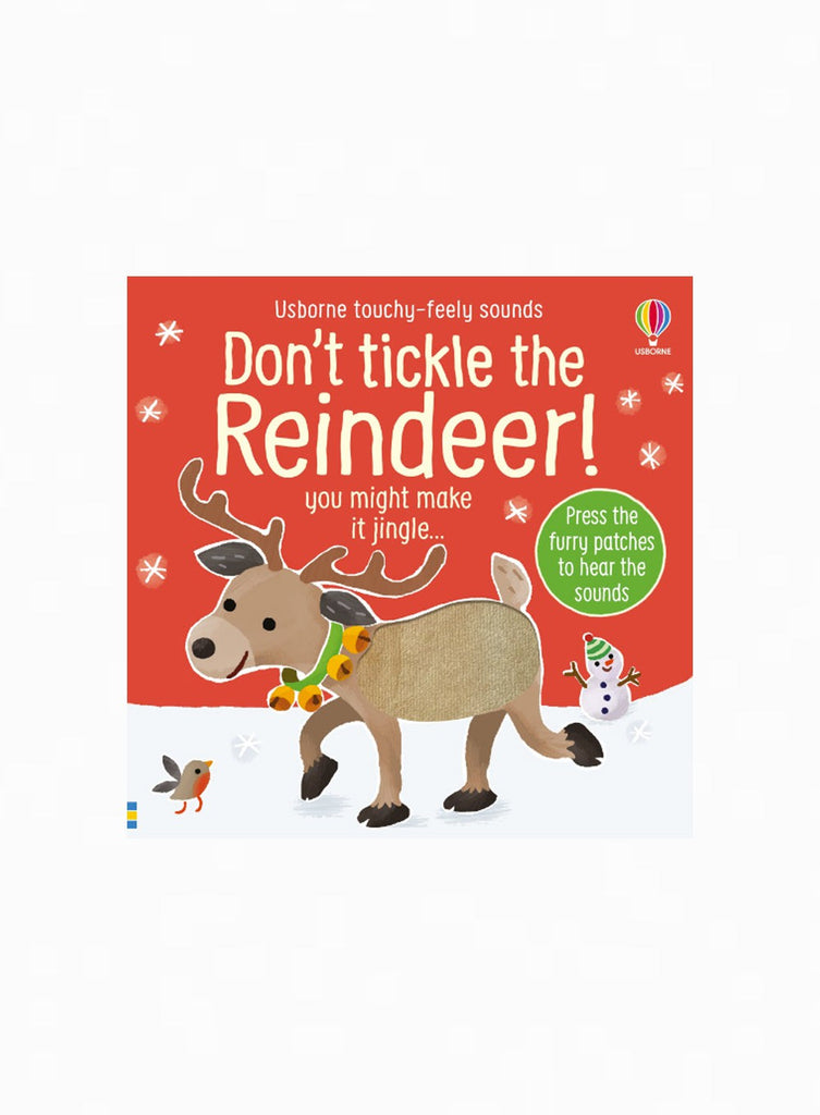 Usborne Book Don't Tickle The Reindeer Board Book