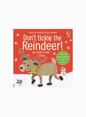 Usborne Book Don't Tickle The Reindeer Board Book