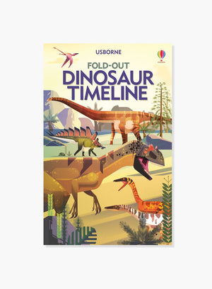 Usborne Book Usborne Fold-Out Dinosaur Timeline Book