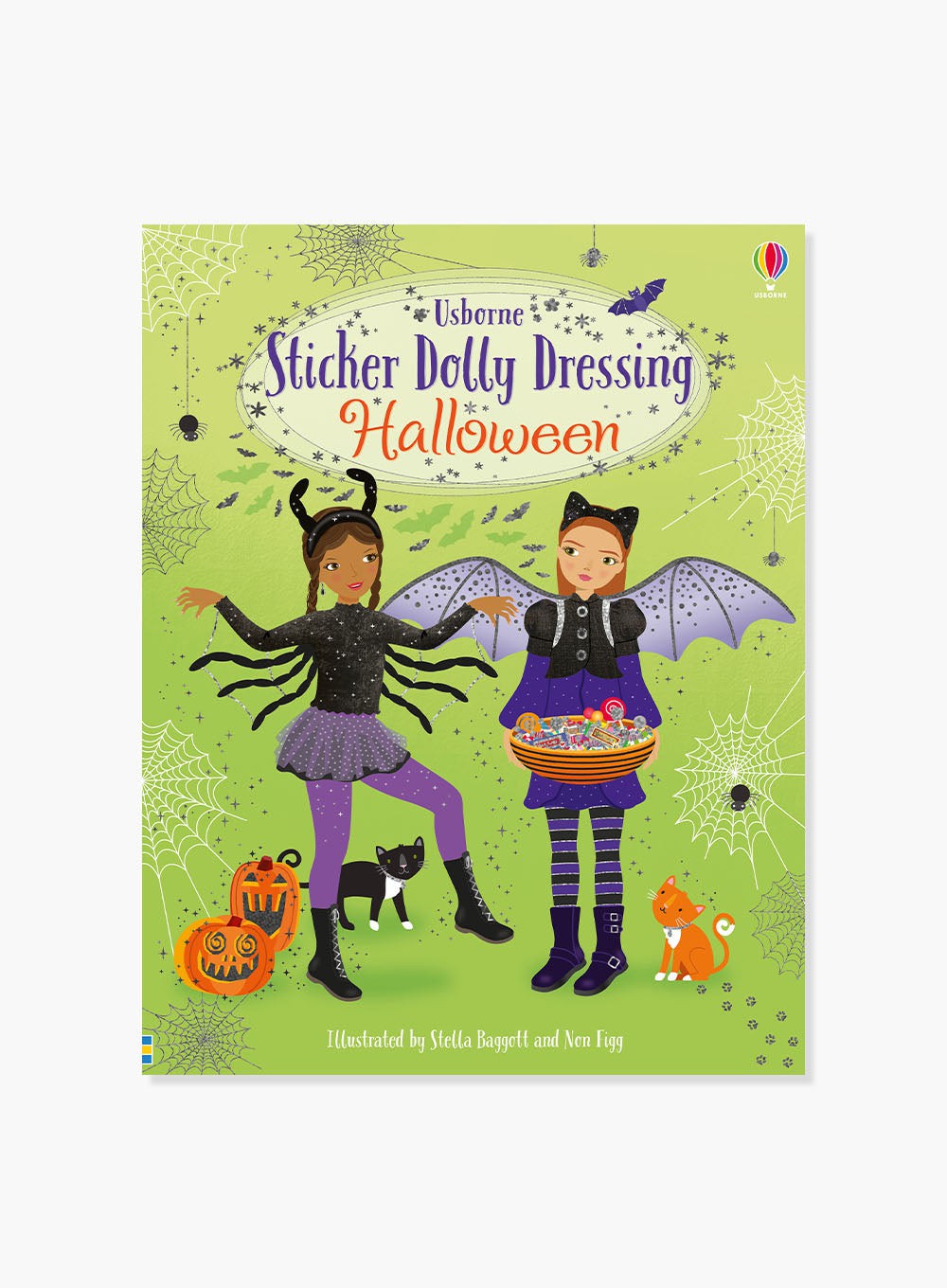 Usborne s Dolly Dressing Halloween Sticker Book Trotters Childrenswear