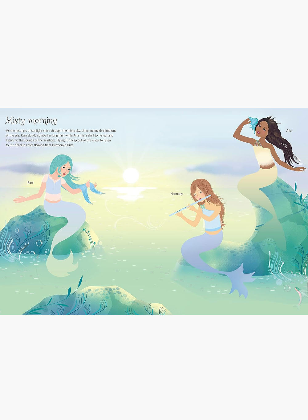 Usborne Book Usborne's Dolly Dressing Mermaids Sticker Book