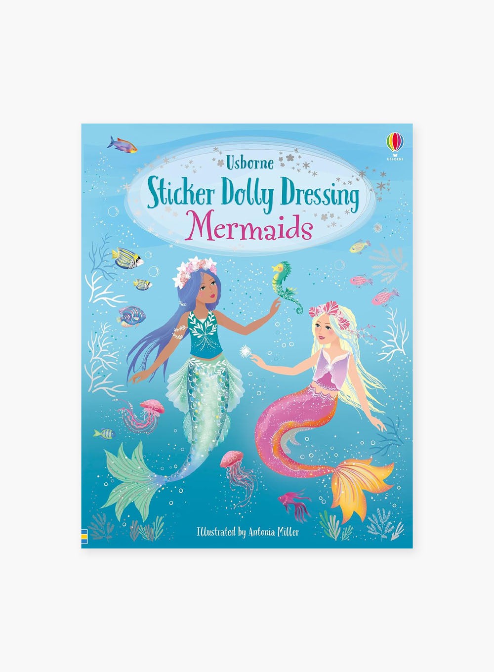 Usborne's Dolly Dressing Mermaids Sticker Book | Trotters London Trotters Childrenswear Usborne's Dolly Dressing Mermaids Sticker Book | Trotters London Trotters Childrenswear