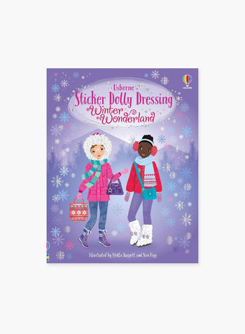Usborne Book Usborne's Dolly Dressing Winter Wonderland Sticker Book