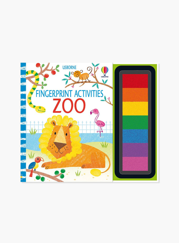 Usborne Book Usborne's Fingerprint Activities Book: Zoo