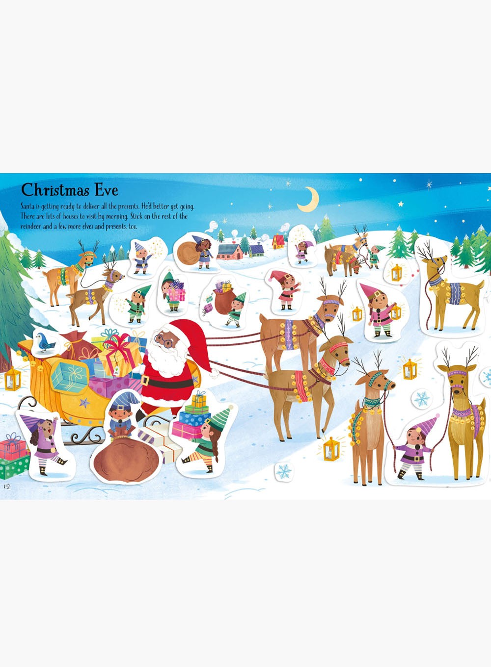Usborne Book Usborne's First Christmas Sticker Book