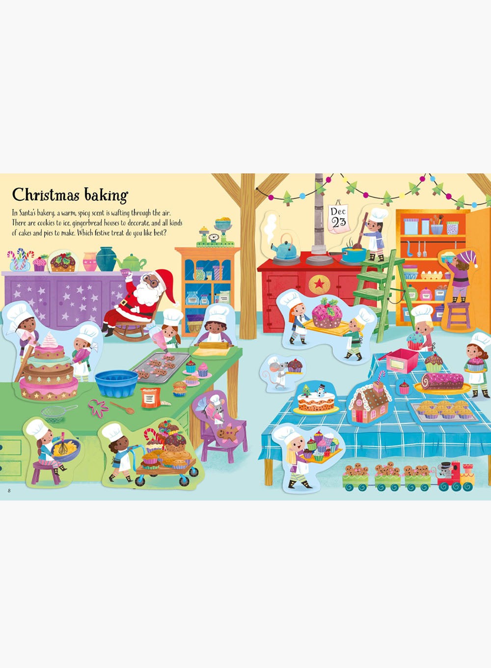 Usborne Book Usborne's First Christmas Sticker Book