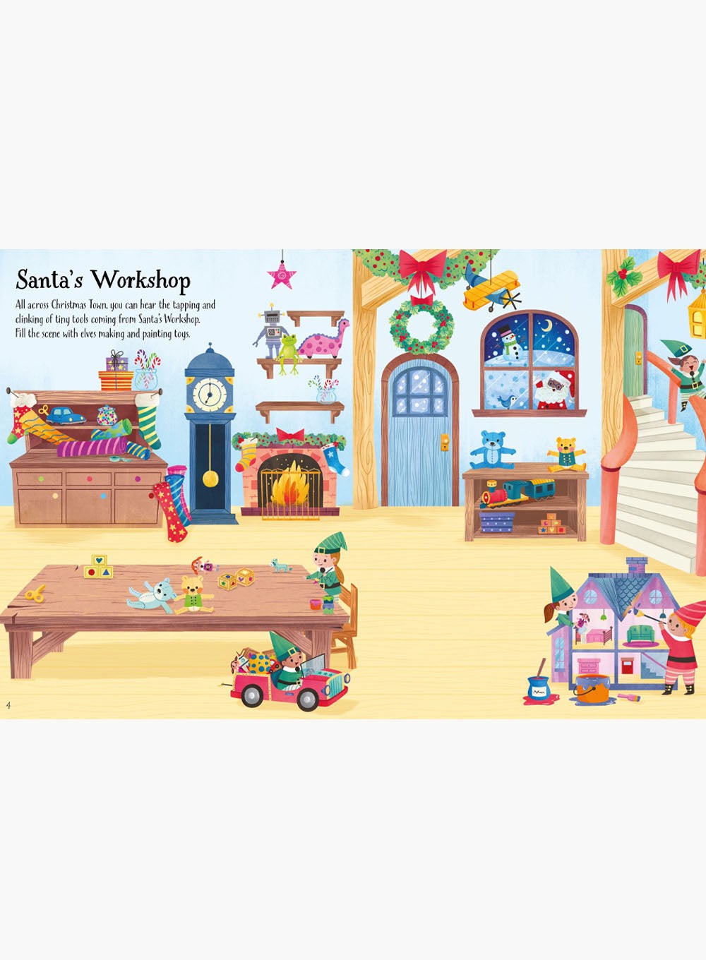 Usborne Book Usborne's First Christmas Sticker Book