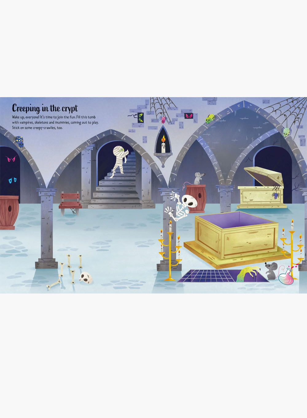 Usborne Book Usborne's First Halloween Sticker Book