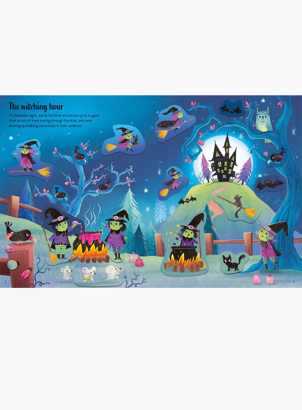 Usborne Book Usborne's First Halloween Sticker Book