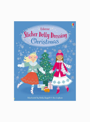 Usborne Book Usborne's Sticker Dolly Dressing: Christmas