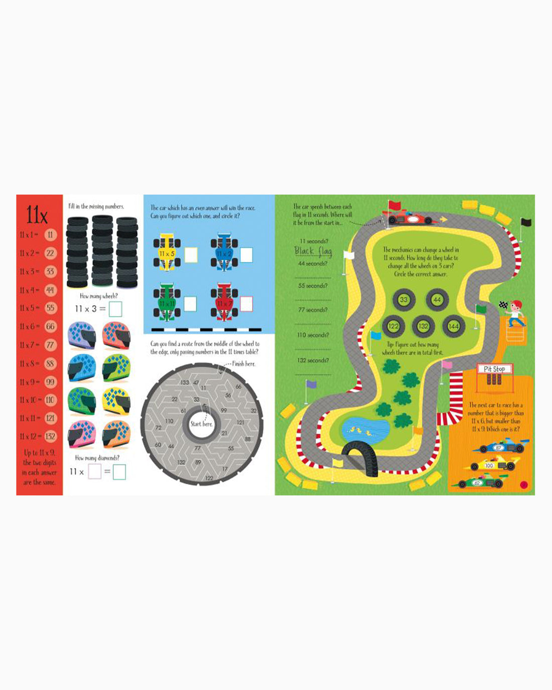 Usborne Book Times Tables Activity Book
