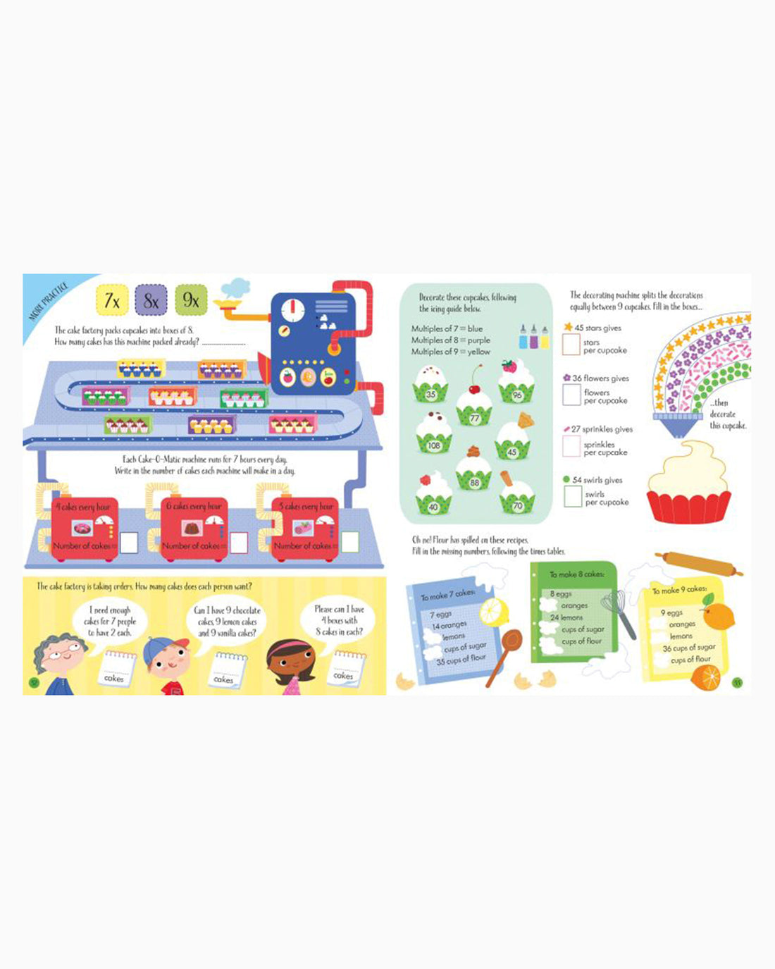 Usborne Book Times Tables Activity Book