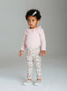 Little Bella Jersey Leggings in Pink Floral