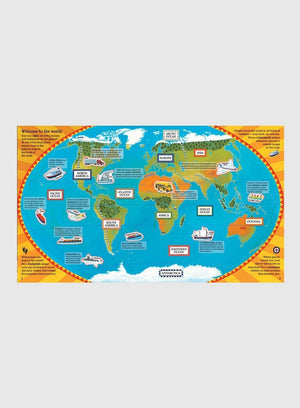 Barefoot Books Book Barefoot Books World Atlas Sticker Book