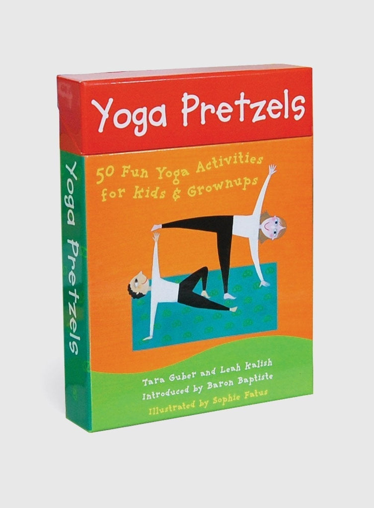 Barefoot Books Toy Yoga Pretzels Activity Cards