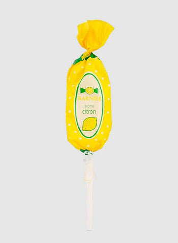 Barnier Sweets Barnier Lollipop in Lemon Flavour - Trotters Childrenswear