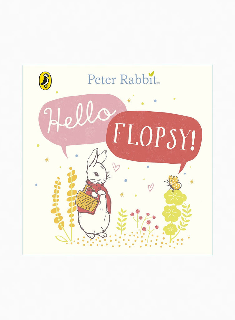 Beatrix Potter Book Peter Rabbit Hello Flopsy