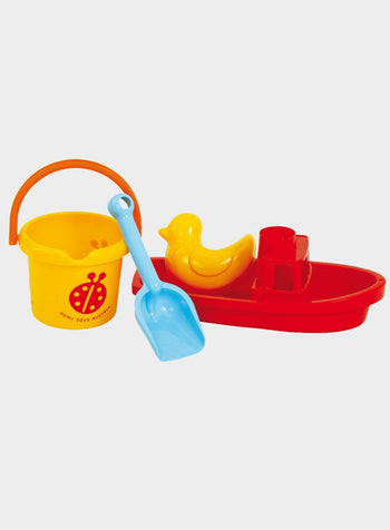 BigJigs Toy Green Toys Sand Boat Set - Trotters Childrenswear
