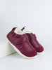 Bobux Pre-Walkers Bobux Marvel Arctic Fur Lined Shoes in Berry - Trotters Childrenswear