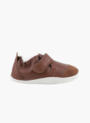 Bobux Pre-Walkers Bobux Marvel Arctic Fur Lined Shoes in Tan