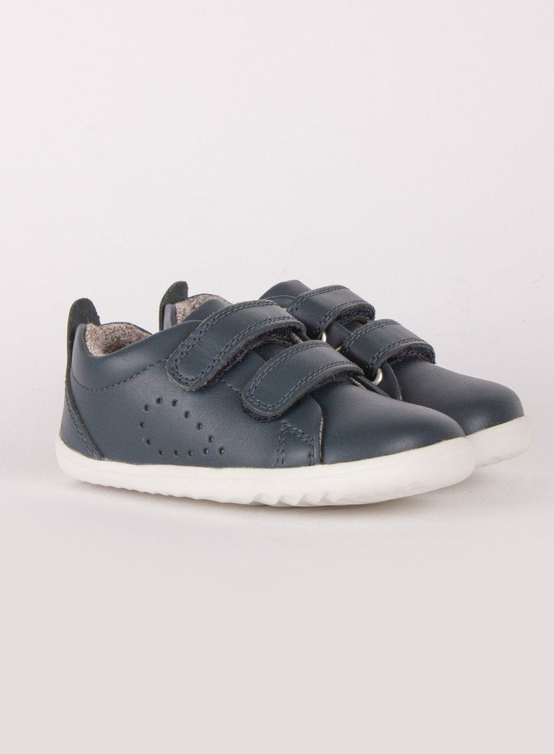 Bobux Trainers Bobux Grass Court Trainers in Navy - Trotters Childrenswear
