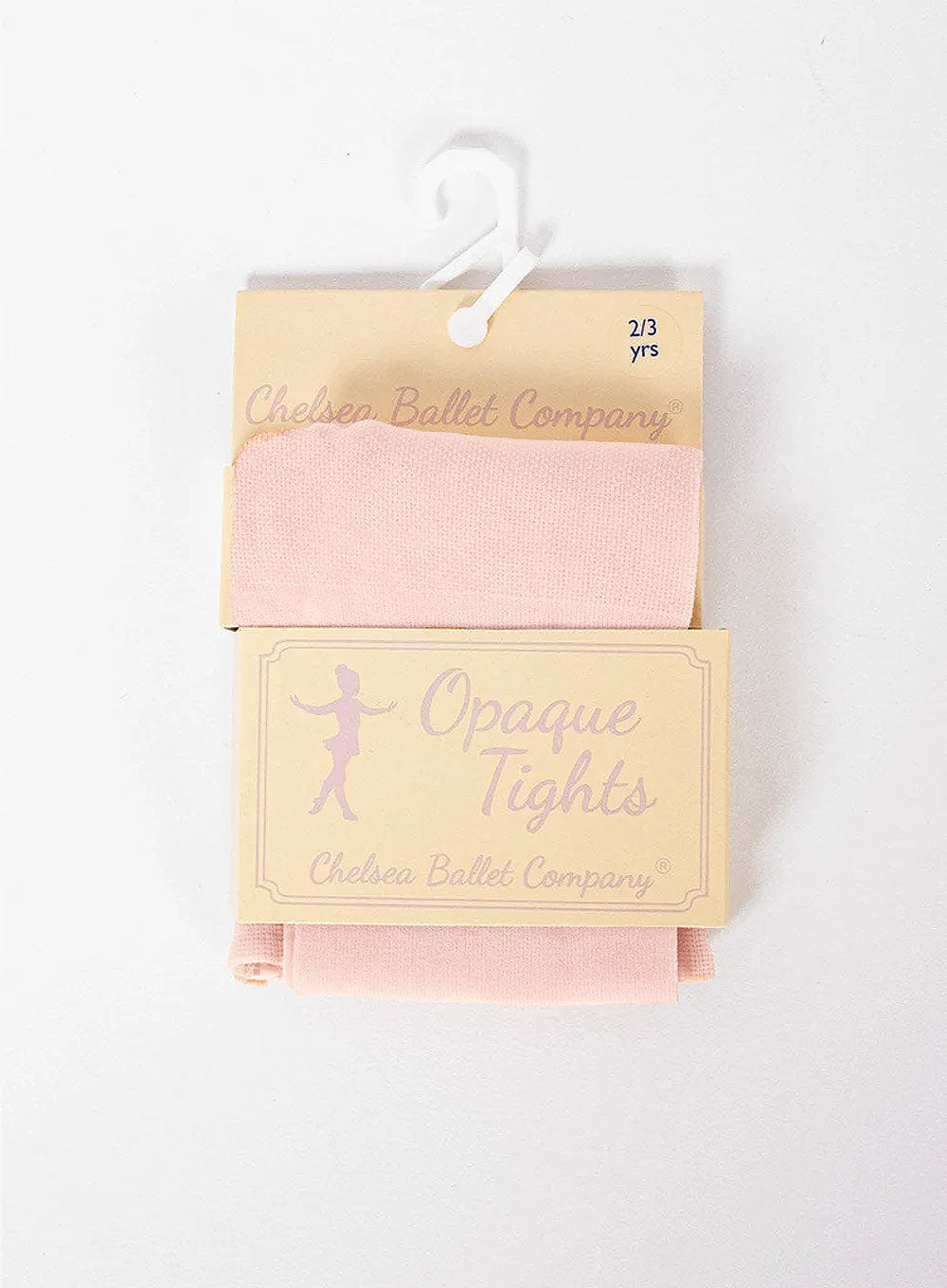 Chelsea Ballet Company Tights Opaque Tights in Blush Pink