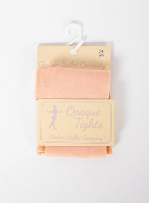Chelsea Ballet Company Tights Opaque Tights in Pink - Trotters Childrenswear