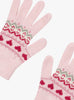 Chelsea Clothing Company Gloves Fair Isle Gloves in Pink