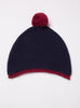 Chelsea Clothing Company Hat Frankie Bobble Hat in Navy - Trotters Childrenswear
