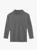 Chelsea Clothing Company Roll Neck Alex Rollneck in Grey Marl