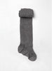 Chelsea Clothing Company Tights Little Ribbed Tights in Grey - Trotters Childrenswear