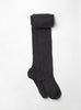 Chelsea Clothing Company Tights Ribbed Tights in Charcoal - Trotters Childrenswear