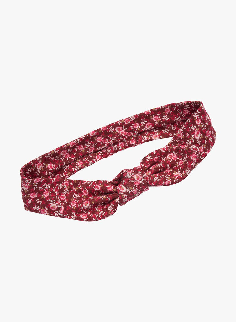 Confiture Alice Bands Louise Jersey Headband in Berry Floral