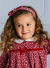 Confiture Alice Bands Louise Jersey Headband in Berry Floral