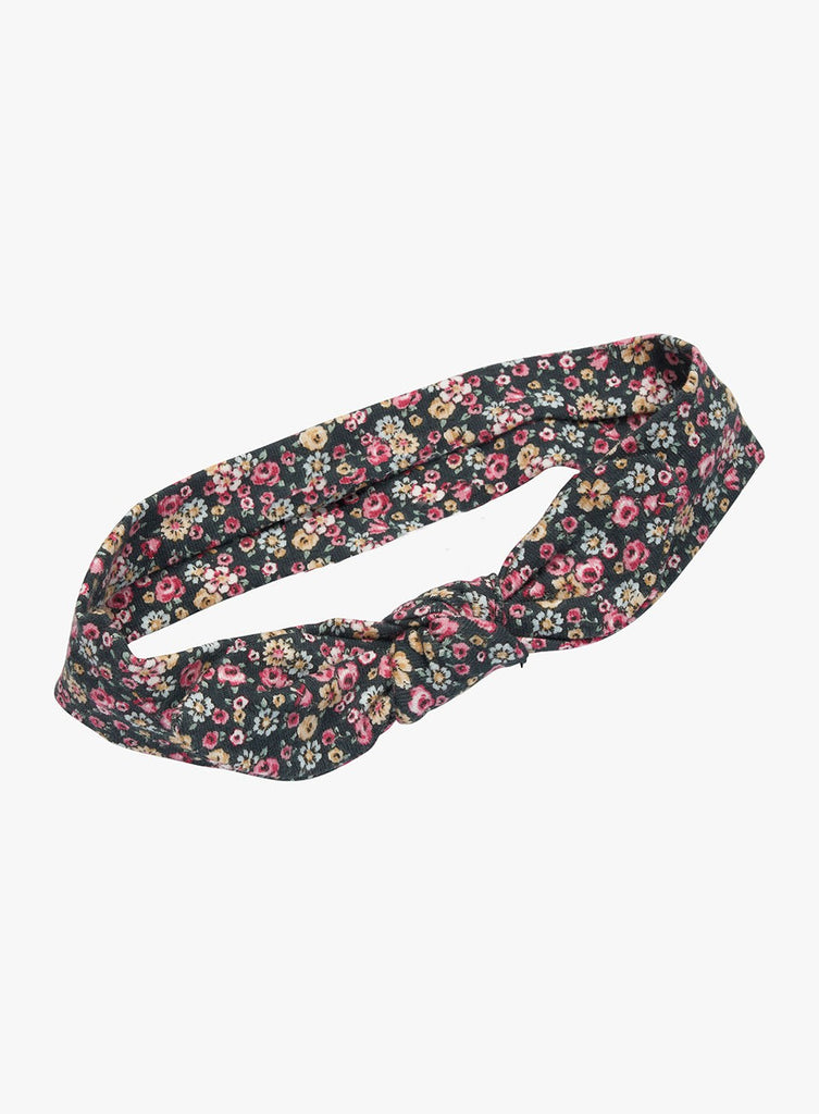 Confiture Alice Bands Louise Jersey Headband in Green Floral