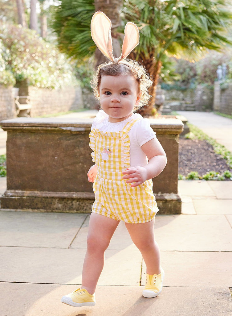 Confiture Bib Shorts Little Bunny Frilly Bib Shorts