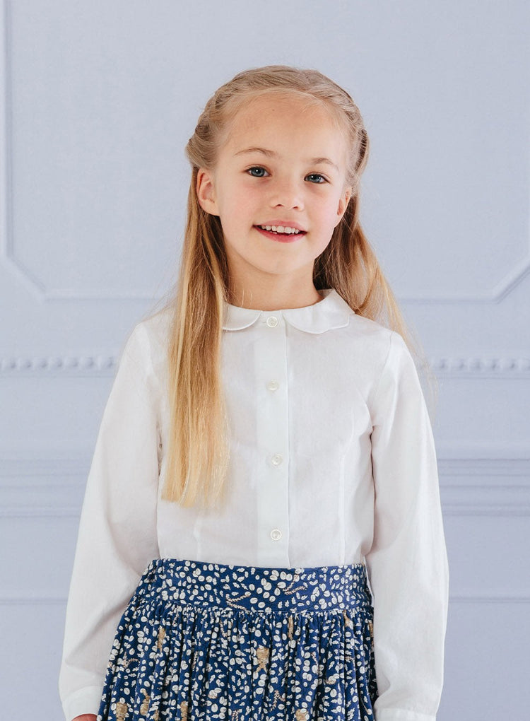 Confiture Blouse Petal Collar Blouse