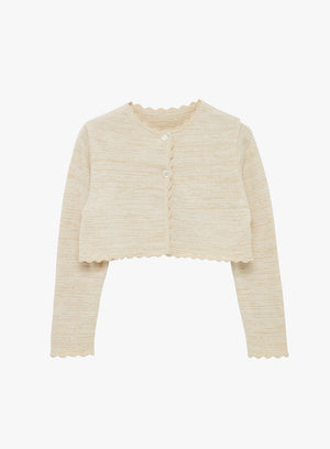 Confiture Cardigan Cropped Sparkle Cardigan