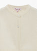 Confiture Cardigan Martha Cropped Cardigan in Winter White