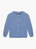 Confiture Cardigan Pretty Button Cardigan in Cornflower Blue