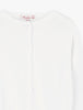Confiture Cardigan Pretty Scalloped Edge Cardigan in White