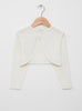 Confiture Cardigan Sophie Bolero in Winter White - Trotters Childrenswear