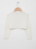 Confiture Cardigan Sophie Bolero in Winter White - Trotters Childrenswear