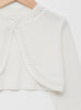 Confiture Cardigan Sophie Bolero in Winter White