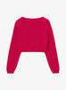 Confiture Cardigan Sophie Cropped Cardigan in Red