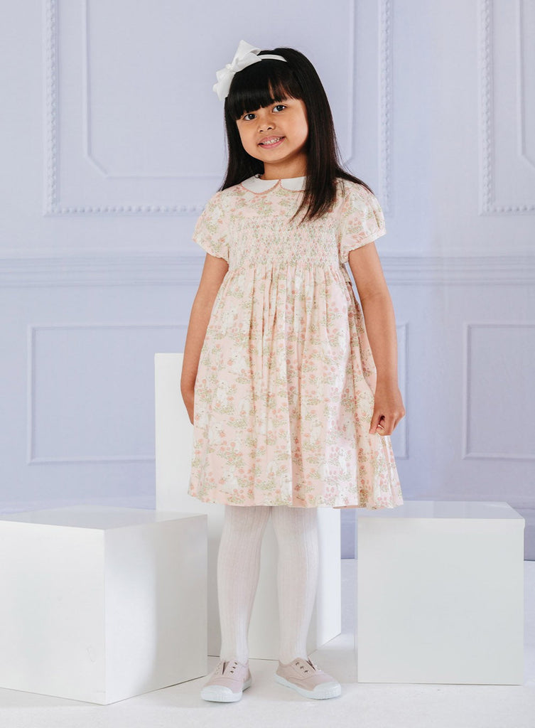 Confiture Dress Bunny Smocked Dress