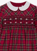 Confiture Dress Charlotte Smocked Dress in Red Tartan